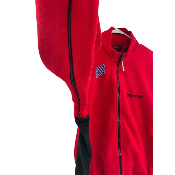 Vintage Marmot Windstopper K2 Jacket Men Size M Fleece Full Zip Water Resistant - Picture 6 of 13